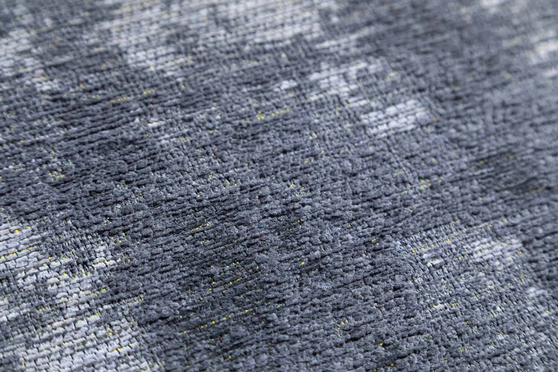 Vintage Teppich SOIL DARK GRAY - Waschbarer Teppich – Bild 1